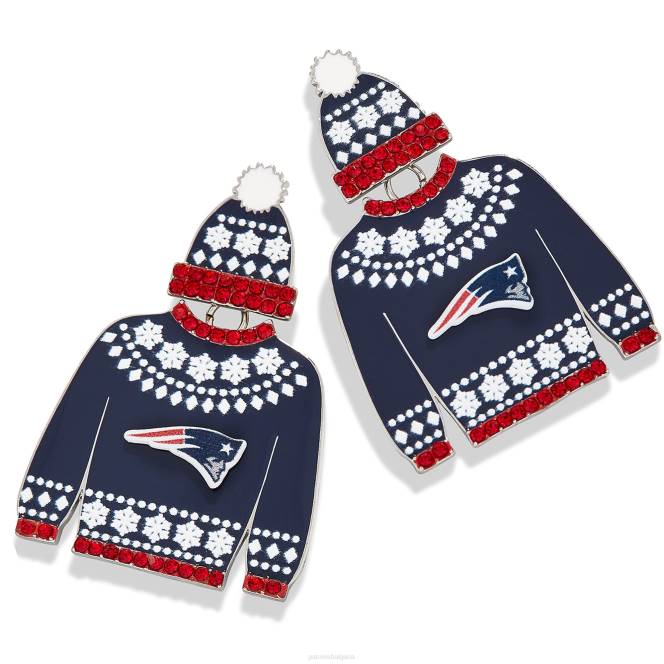 аксесоари Patriots Jersey обеци за пуловер baublebar Жени T8TH2212