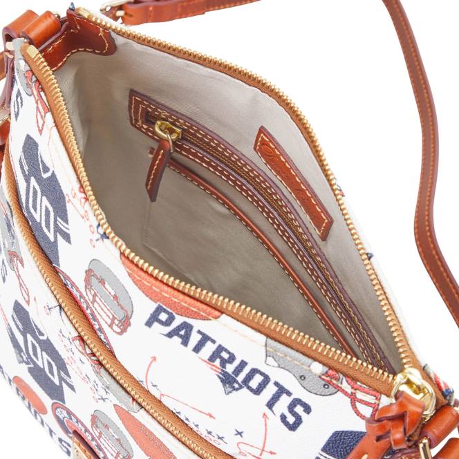 аксесоари Patriots Jersey dooney & bourke чанта през рамо за деня на играта Жени T8TH2155