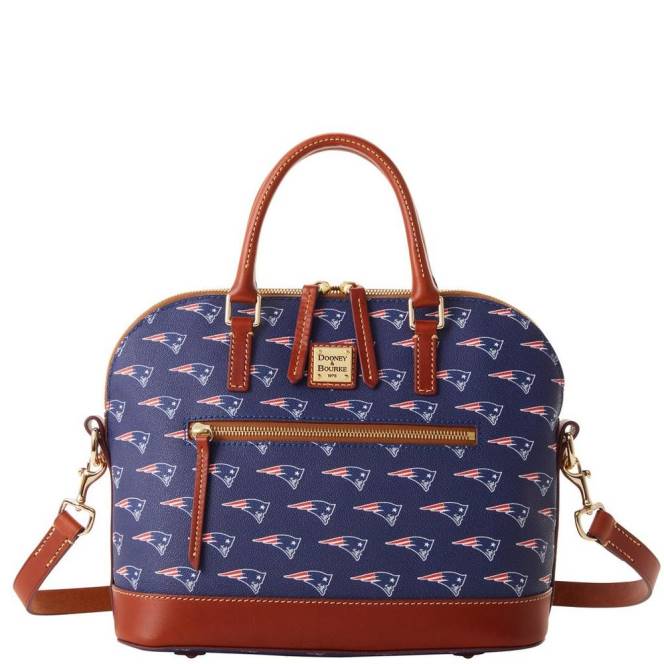 аксесоари Patriots Jersey чанта тип чанта с куполообразен цип на dooney & bourke Жени T8TH2173