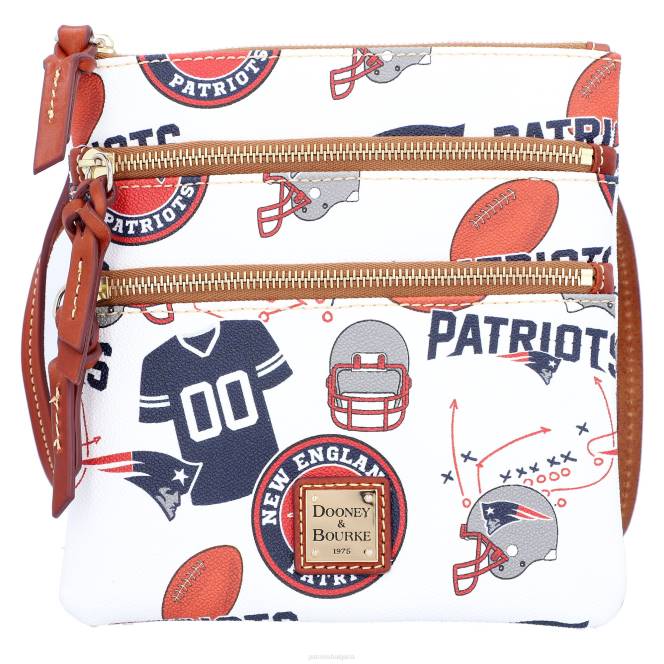 аксесоари Patriots Jersey чанта през рамо с три ципа dooney & bourke Жени T8TH2181