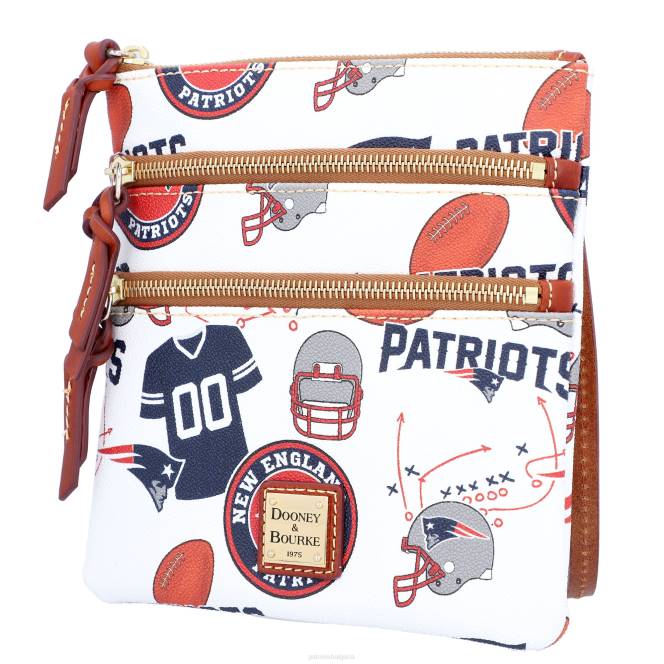 аксесоари Patriots Jersey чанта през рамо с три ципа dooney & bourke Жени T8TH2181