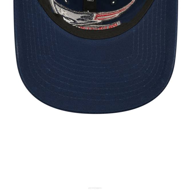 аксесоари Patriots Jersey нова ера военноморска шапка 2022 г. с регулируема странична линия 9twenty Жени T8TH2289