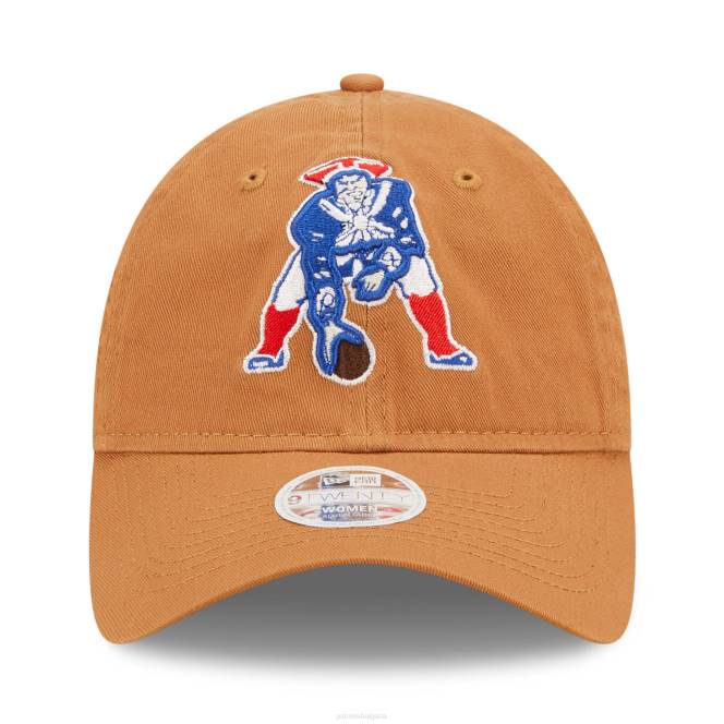 аксесоари Patriots Jersey нова ера кафяво ядро ​​класически 2.0 9twenty регулируема шапка Жени T8TH2271