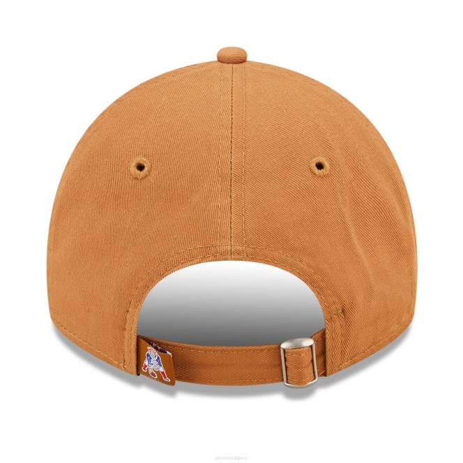 аксесоари Patriots Jersey нова ера кафяво ядро ​​класически 2.0 9twenty регулируема шапка Жени T8TH2271