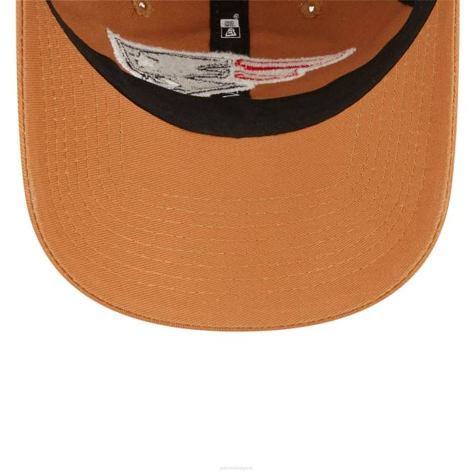 аксесоари Patriots Jersey нова ера кафяво ядро ​​класически 2.0 9twenty регулируема шапка Жени T8TH2299