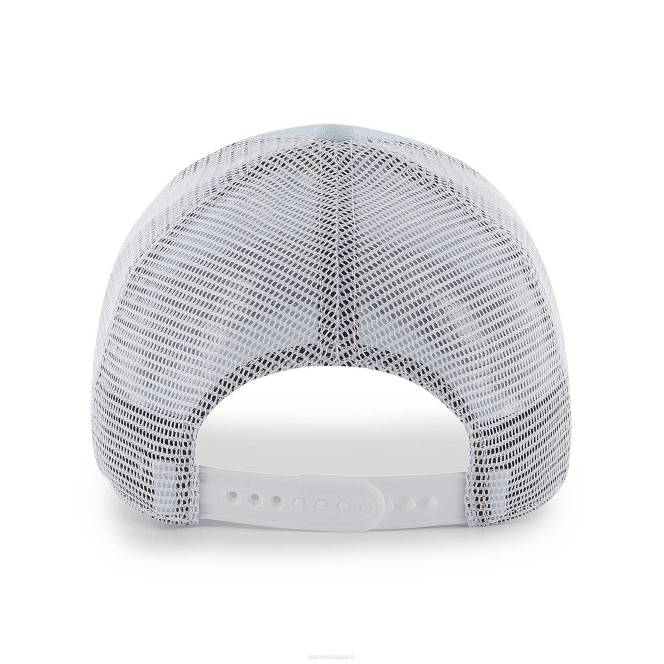 аксесоари Patriots Jersey 47 светлосиня/бяла мъглива почистваща шапка за шофьор на камион Жени T8TH2258