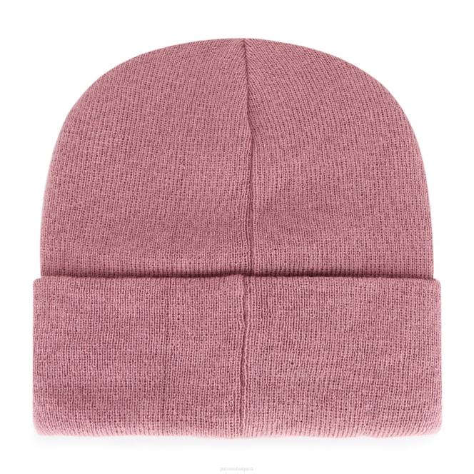 аксесоари Patriots Jersey 47 розова плетена шапка с маншети Жени T8TH2293