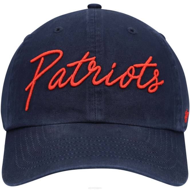 аксесоари Patriots Jersey 47 морскосиня вокална почистваща регулируема шапка Жени T8TH2295