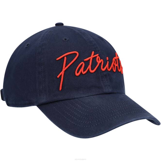 аксесоари Patriots Jersey 47 морскосиня вокална почистваща регулируема шапка Жени T8TH2295