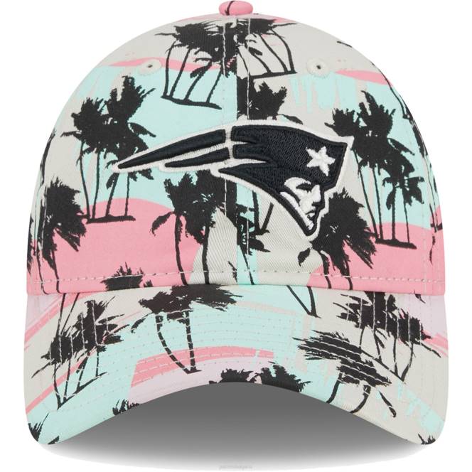 аксесоари Patriots Jersey нова ера кремава ретро плажна регулируема шапка 9twenty Жени T8TH2260