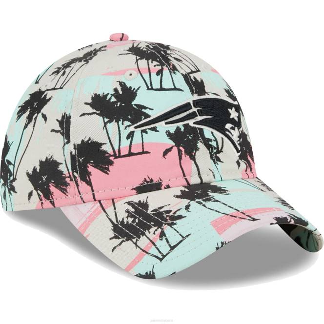 аксесоари Patriots Jersey нова ера кремава ретро плажна регулируема шапка 9twenty Жени T8TH2260