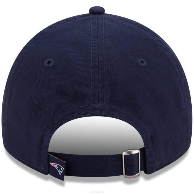 аксесоари Patriots Jersey нова ера Navy script 9twenty регулируема шапка Жени T8TH2265