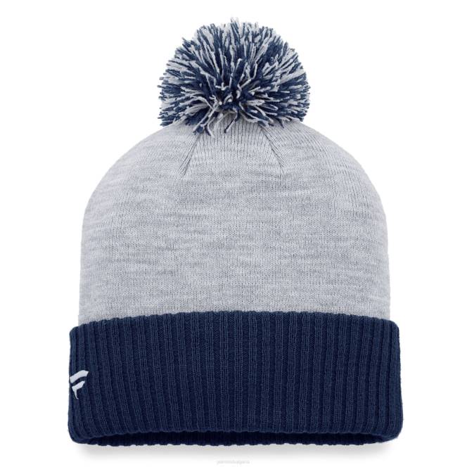 аксесоари Patriots Jersey плетена шапка с маншети с маншети и пом Жени T8TH2292