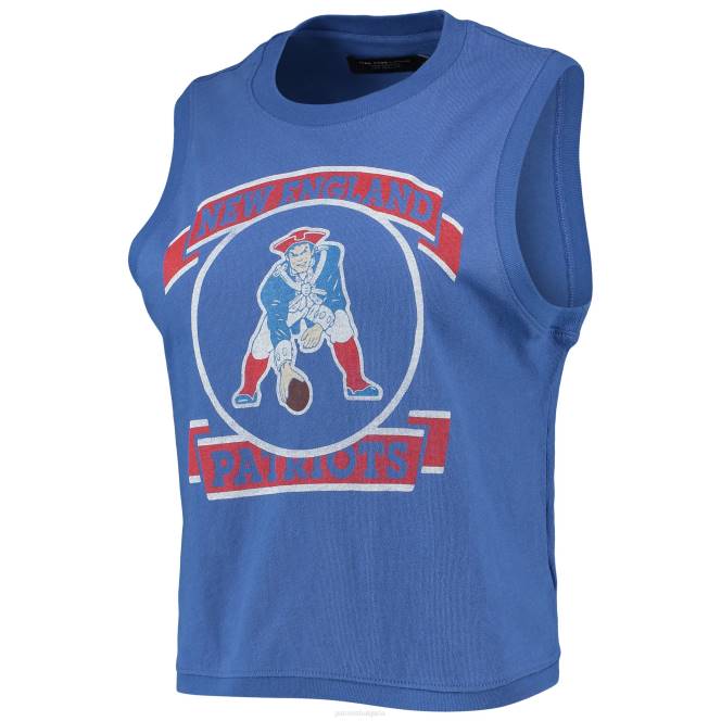 облекло Patriots Jersey junk food royal rib ranger потник с мускули Жени T8TH2804