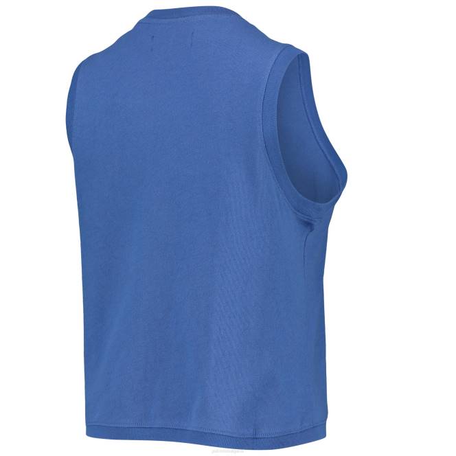 облекло Patriots Jersey junk food royal rib ranger потник с мускули Жени T8TH2804