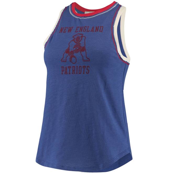 облекло Patriots Jersey junk food royal touchdown потник Жени T8TH2656