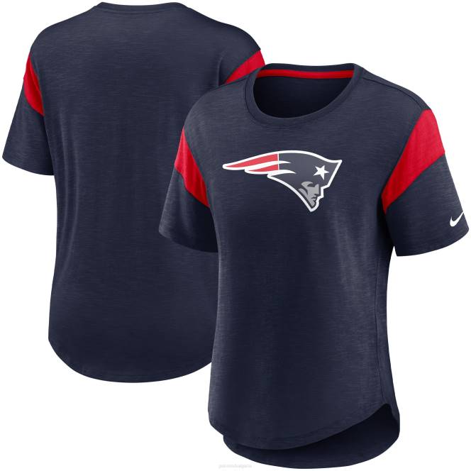 облекло Patriots Jersey nike heather navy основно лого моден топ Жени T8TH2797