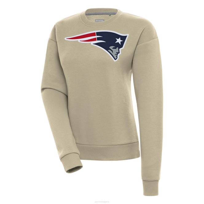 облекло Patriots Jersey антигуа каки победа пуловер суичър Жени T8TH2325