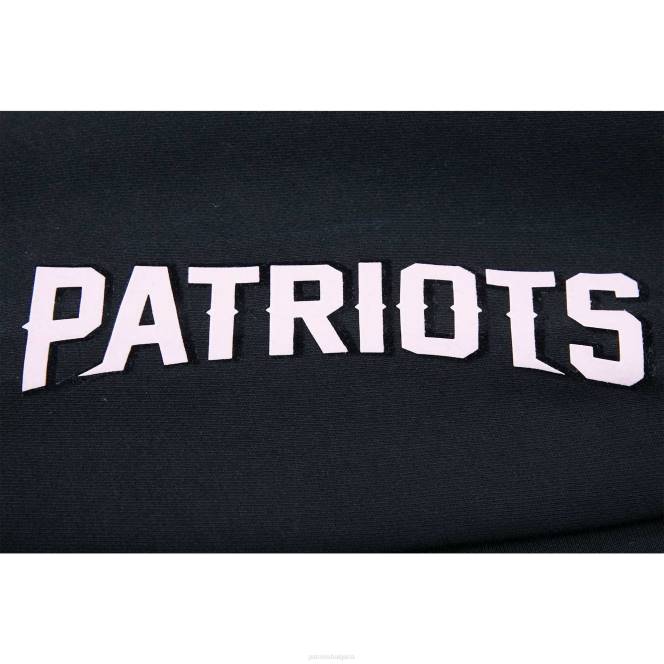 облекло Patriots Jersey професионален стандартен черен неонов поларен пуловер с качулка Жени T8TH2370