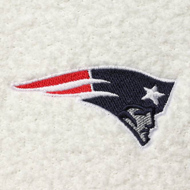 облекло Patriots Jersey концептуален спортен суитшърт от кремав/морски гранит, плетен пуловер Жени T8TH2425