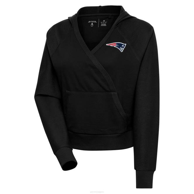 облекло Patriots Jersey antigua black point пуловер качулка Жени T8TH894