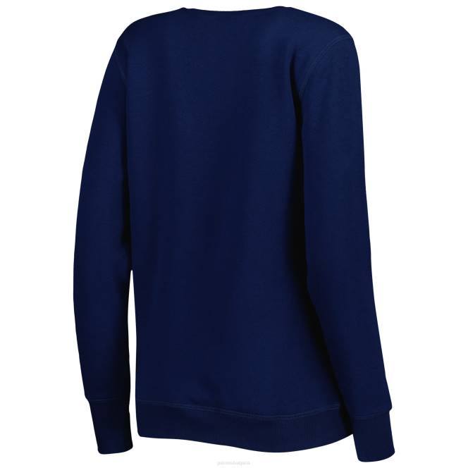 облекло Patriots Jersey cuce тъмносин пуловер с v-образно деколте Жени T8TH2416