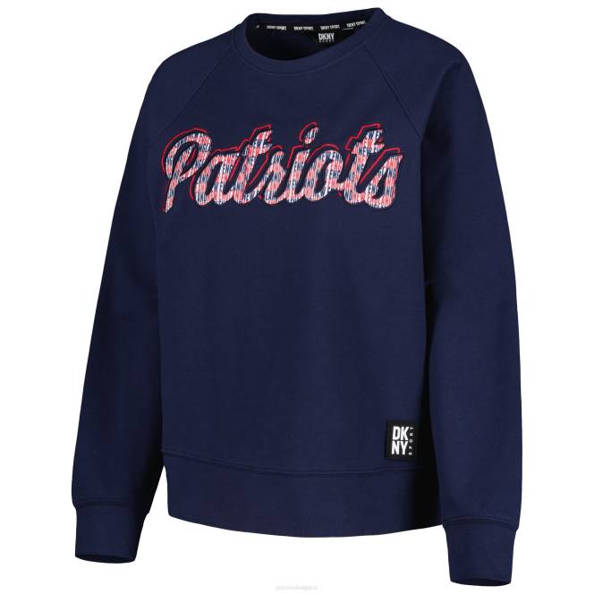 облекло Patriots Jersey dkny спортен суичър пуловер тип regina Жени T8TH2374