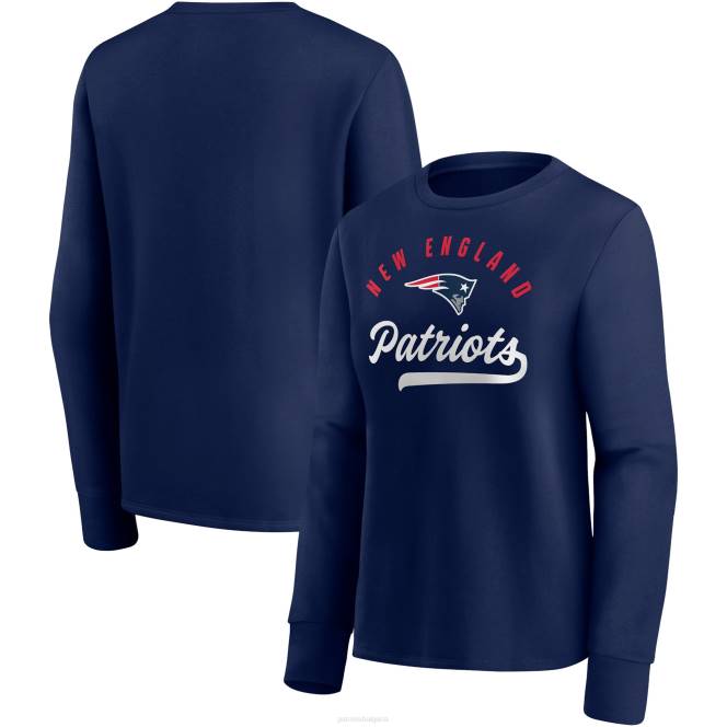 облекло Patriots Jersey пуловер суитшърт с марката fanatics в най-добрия стил Жени T8TH2339