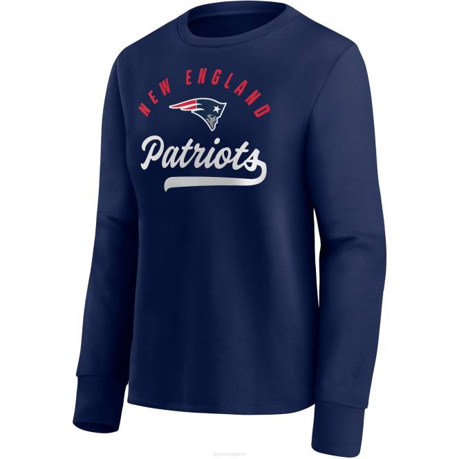 облекло Patriots Jersey пуловер суитшърт с марката fanatics в най-добрия стил Жени T8TH2339