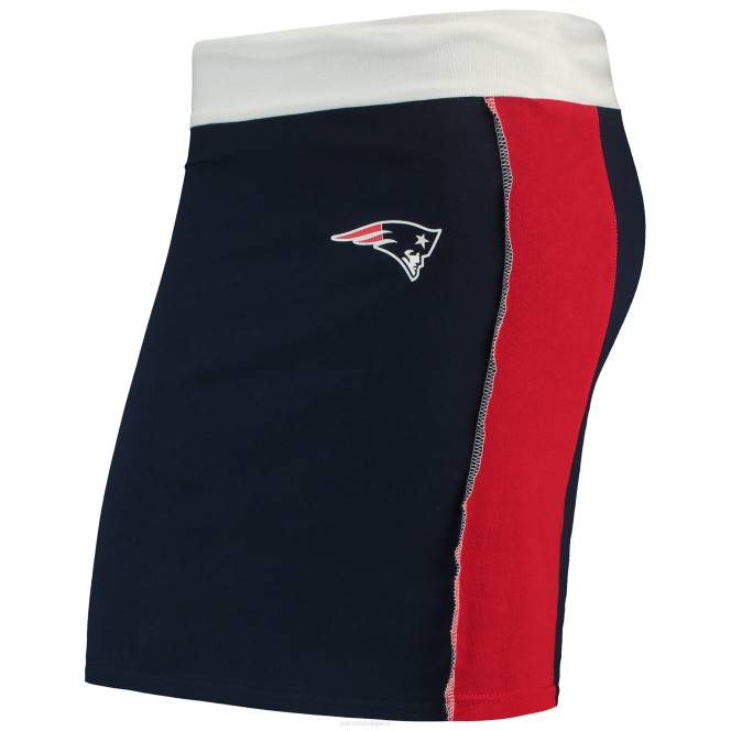 облекло Patriots Jersey refried apparel тъмносиня устойчива къса пола Жени T8TH2231