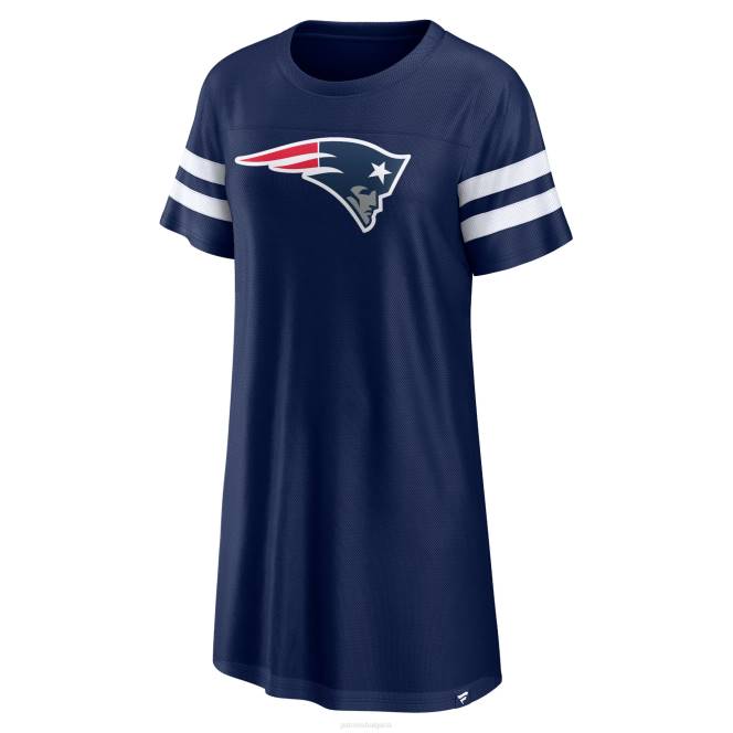 облекло Patriots Jersey фанатиците маркират флотска победа върху роклята Жени T8TH2222