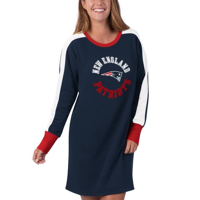 облекло Patriots Jersey g-iii 4her от carl banks синя тениска hurry up offense Жени T8TH2232