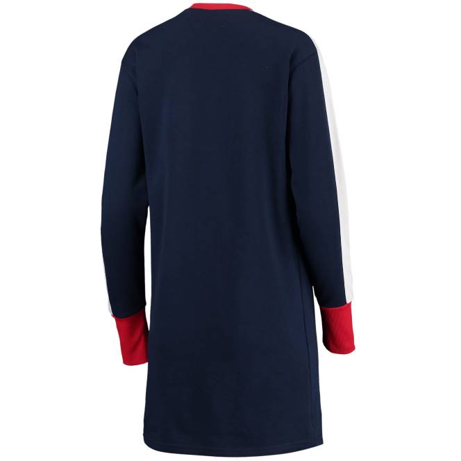 облекло Patriots Jersey g-iii 4her от carl banks синя тениска hurry up offense Жени T8TH2232