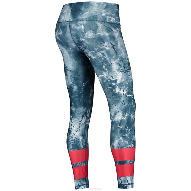 облекло Patriots Jersey концептуални спортни плетени клинове в синьо/червен капандура Жени T8TH2472