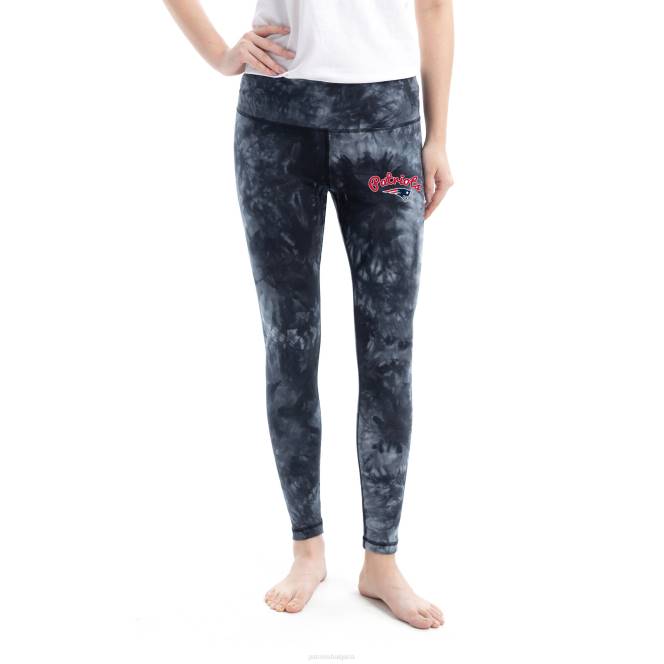 облекло Patriots Jersey концепции, спортни черни клинове с боядисване на вратовръзка Жени T8TH2479