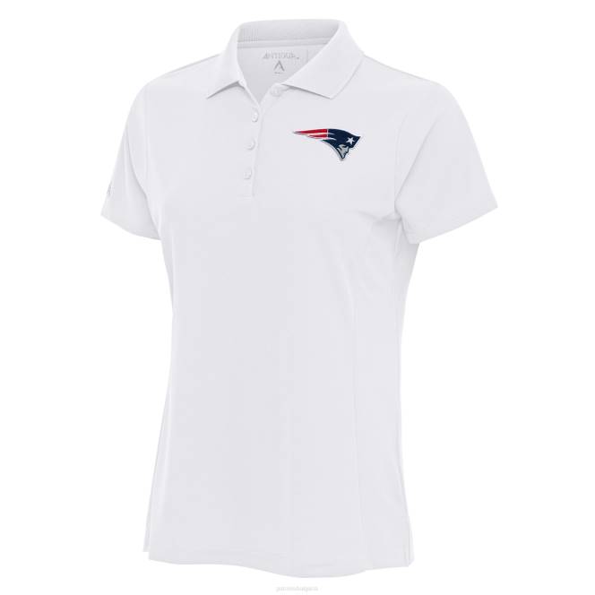 облекло Patriots Jersey антигуа бял отбор лого наследство пике поло Жени T8TH2613