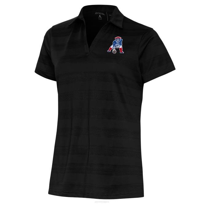 облекло Patriots Jersey antigua black throwback logo компас поло Жени T8TH2554