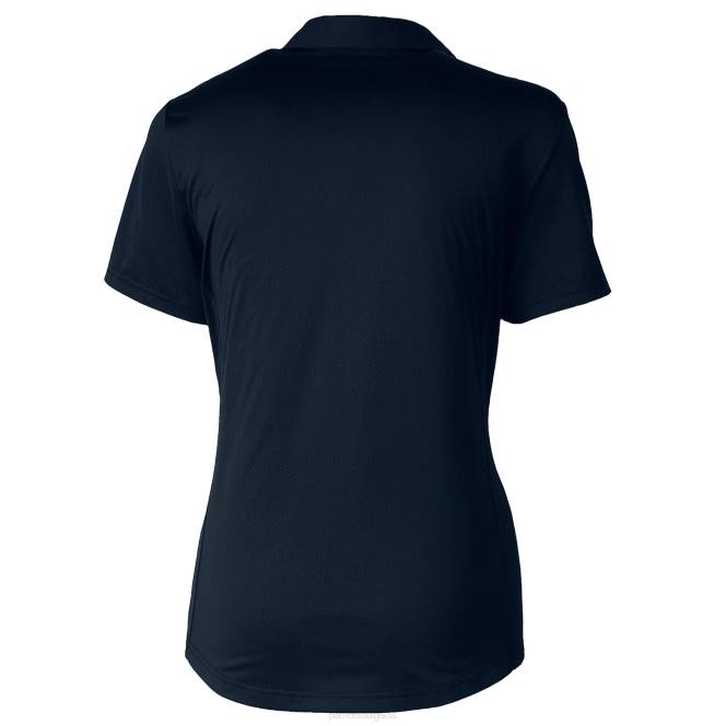 облекло Patriots Jersey cutter & buck тъмно синьо проспект текстурирано еластично поло Жени T8TH2557