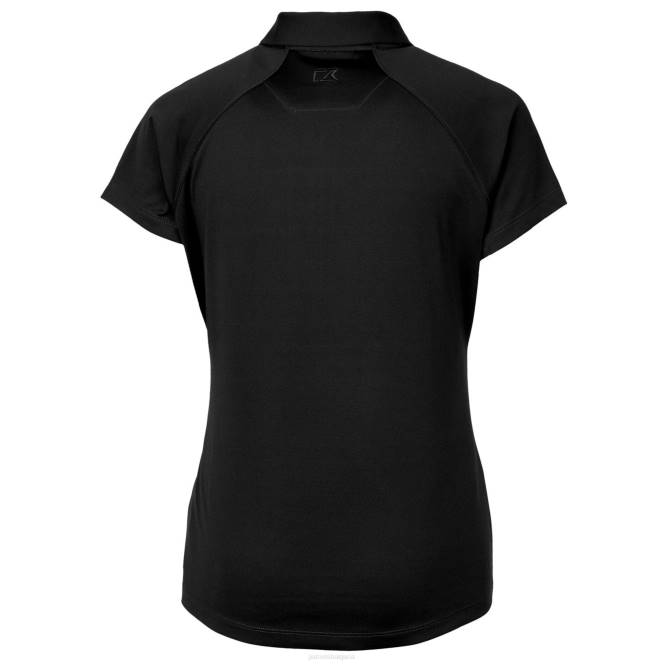 облекло Patriots Jersey cutter & buck black throwback logo forge stretch polo Жени T8TH2541