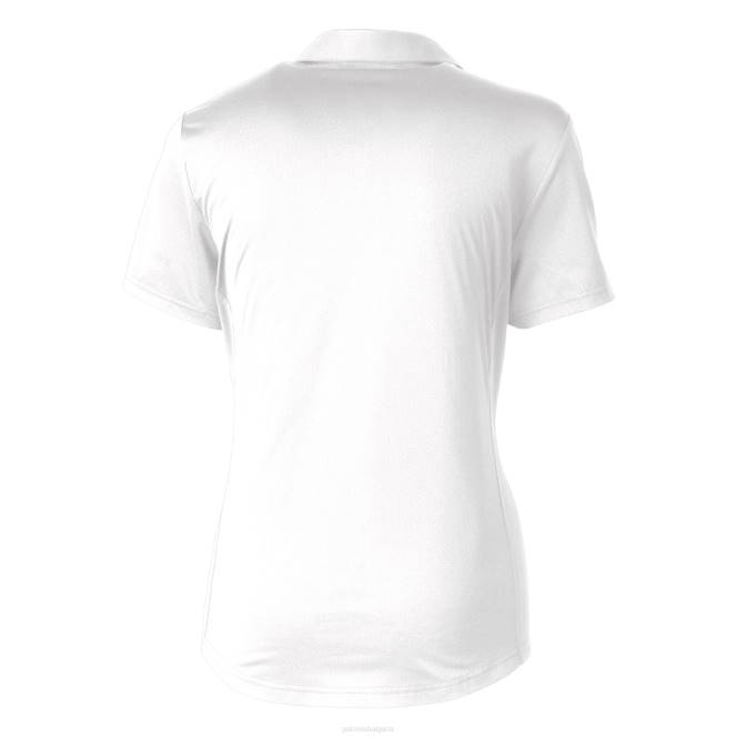 облекло Patriots Jersey cutter & buck бяла каска лого drytec prospect текстурирано еластично поло Жени T8TH2527