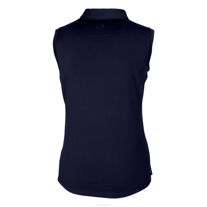 облекло Patriots Jersey cutter & buck navy каска лого drytec forge разтегливо поло без ръкави Жени T8TH2502