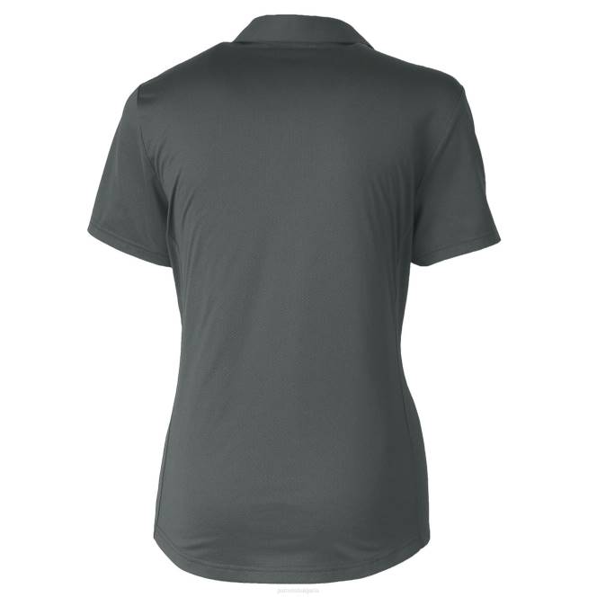 облекло Patriots Jersey cutter & buck steel throwback logo prospect текстурирано еластично поло Жени T8TH2595