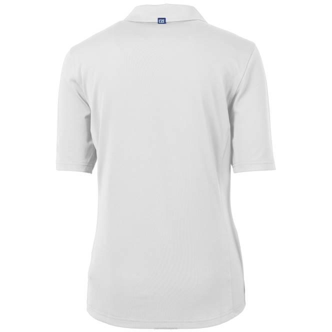 облекло Patriots Jersey cutter & buck white americana virtue eco pique рециклирано поло Жени T8TH2589