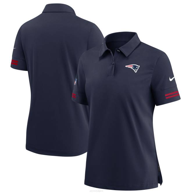 облекло Patriots Jersey nike navy sideline performance polo Жени T8TH2515