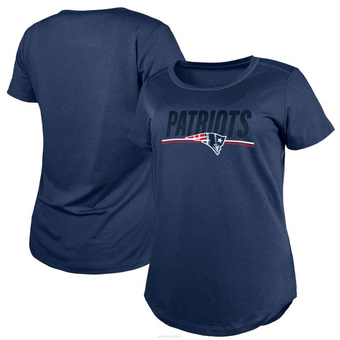 облекло Patriots Jersey нова ера военноморска тениска 2023 NFL тренировъчен лагер Жени T8TH2695