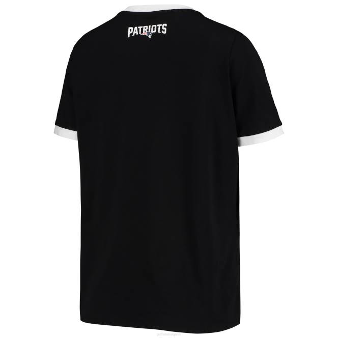 облекло Patriots Jersey dkny sport черна тениска Charlotte от три смеси Жени T8TH2800
