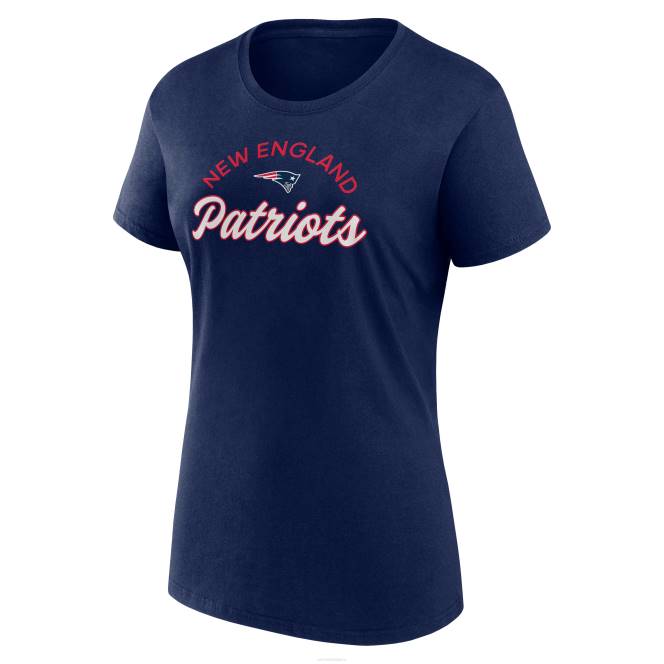 облекло Patriots Jersey комбиниран пакет тениска с марка fanatics тъмносиньо/бяло лека тениска с къс и дълъг ръкав Жени T8TH2634