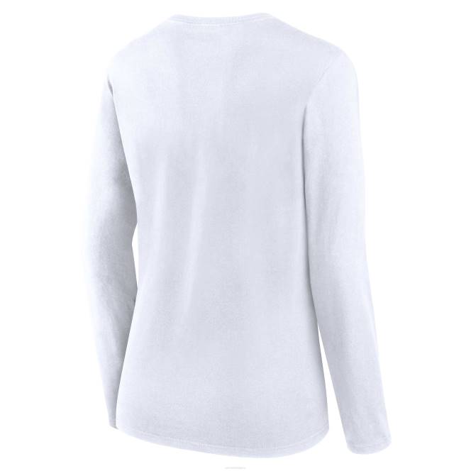 облекло Patriots Jersey комбиниран пакет тениска с марка fanatics тъмносиньо/бяло лека тениска с къс и дълъг ръкав Жени T8TH2634