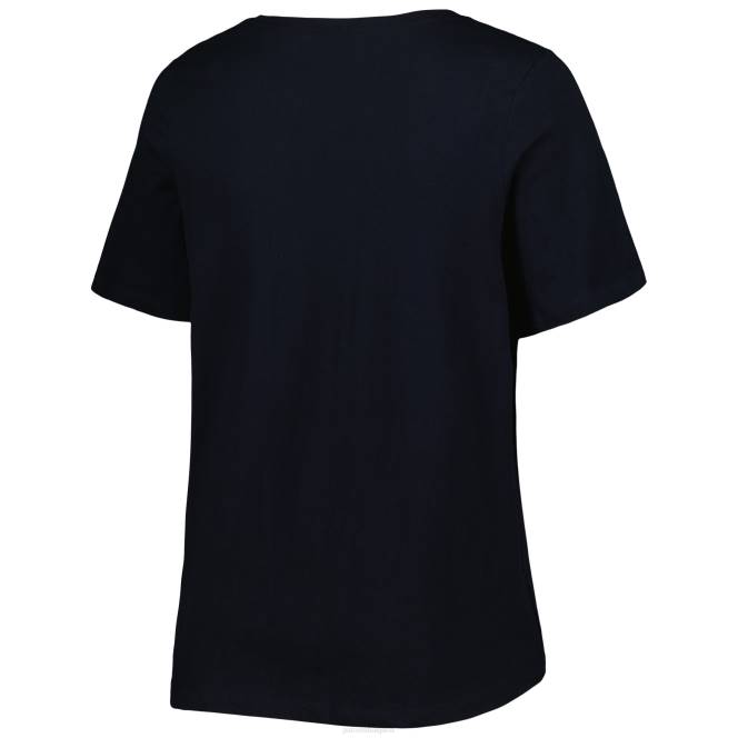 облекло Patriots Jersey Вълнообразна тениска с банер с голям размер на fanatics Жени T8TH2676