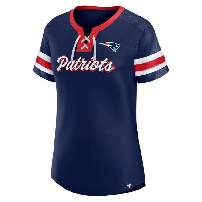 облекло Patriots Jersey оригинална държавна тениска с връзки с марка fanatics в синьо с голям размер Жени T8TH2771
